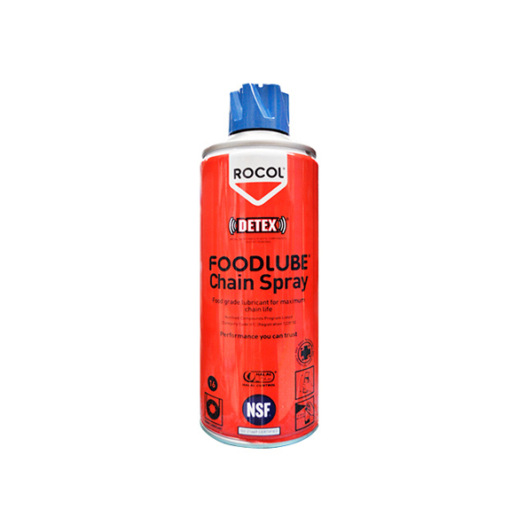 Lubricante Grado Alimenticio para Cadenas Foodlube Chain Spray – Rocol – 400 ml